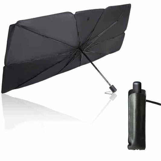 مظلة شمسية قابلة للطي لزجاج السيارة الأمامي ضد الأشعة فوق البنفسجية | Pare-soleil pliable pour pare-brise de voiture avec protection UV