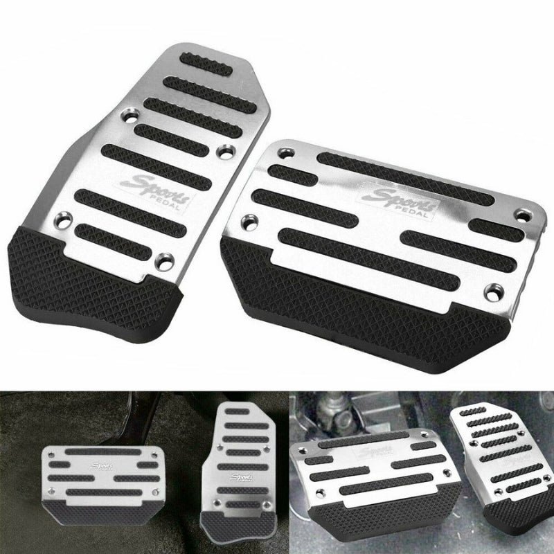 غطاء دواسات السيارة الرياضي المضاد للانزلاق (طقم دواسات عالمي) | Couvre-pédales de voiture sport antidérapants universels (Kit universel)