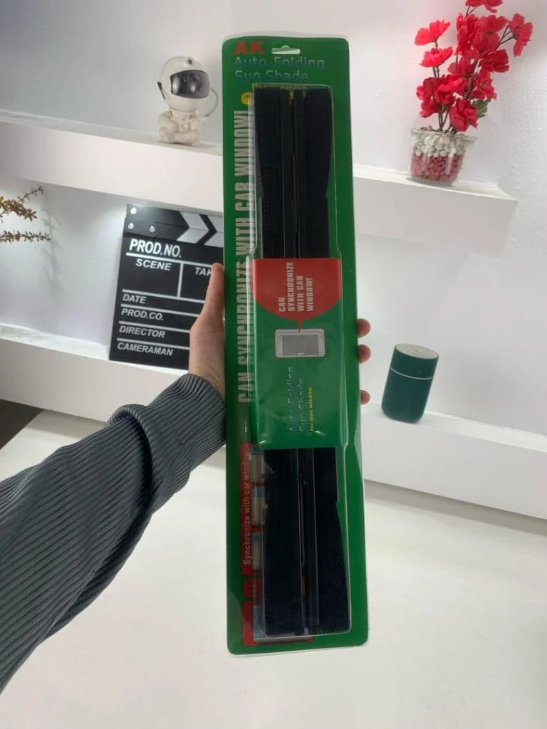 ستارة شمسية قابلة للسحب لنوافذ السيارة مع حماية من الأشعة فوق البنفسجية | Rideau pare-soleil rétractable pour vitres de voiture avec protection UV et intimité optimale